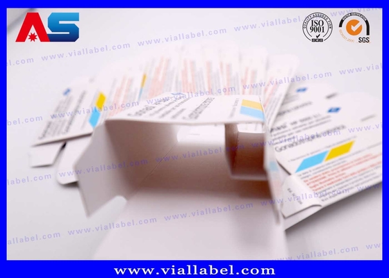 Customized Glass Bottle Paper 10ml Vial Boxes For Pregnyl Hcg Pharmaceutical Packaging Box