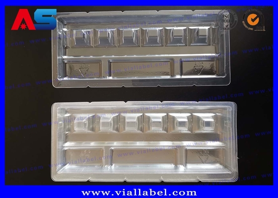 Customized Medical 2ml Vial Plastic Packaging PET Blister Ampoule Glass Bottle Pharmacy Manufacturer
