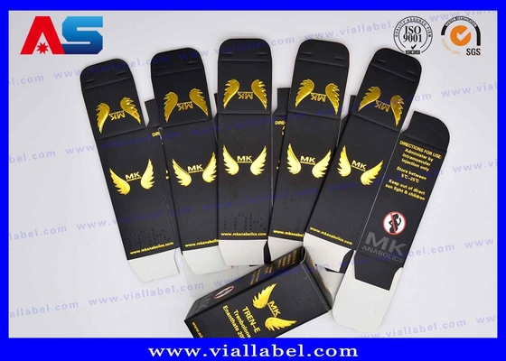 Customized 10ml Vial Boxes With Matt And Glossy Laminated Overlay