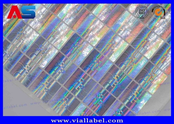 Scratch Off Custom Holographic Stickers 10-40mm Silver / Gold / Green / Blue