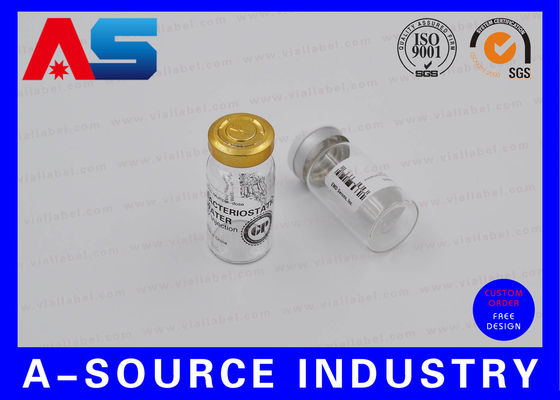 Adhesive Anti-Fake Paper 2ml Stickers For Soma-tropin DNA Origin Sterial Water Injection Vials