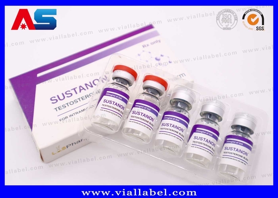 Customizable Plastic Blister Packaging for Pharmaceutical Injections 10ml Box Mock Up Service Available