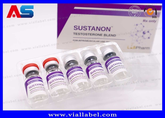 Customizable Plastic Blister Packaging for Pharmaceutical Injections 10ml Box Mock Up Service Available