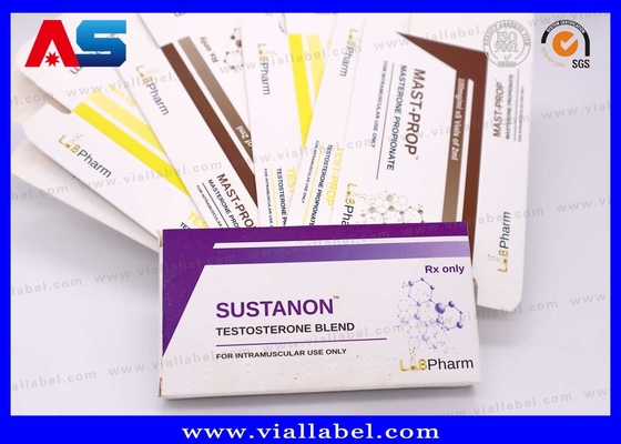 10ml Vial Boxes Lab Pharma Made Of 375g High Quality Paper Pharmaceutical Custom Design