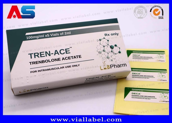 10ml Vial Boxes Lab Pharma Made Of 375g High Quality Paper Pharmaceutical Custom Design