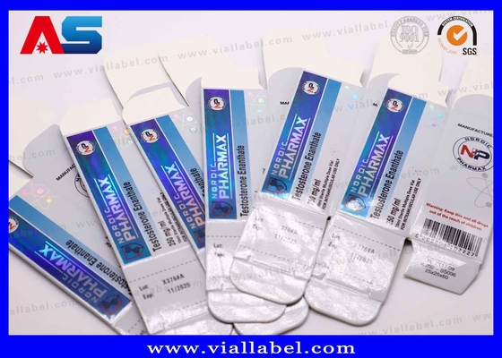 Holographic 10ml Vial Box with Recyclable PET Insert – Sustainable Pharma & Cosmetic Packaging | 12 Years OEM/ODM Expertise