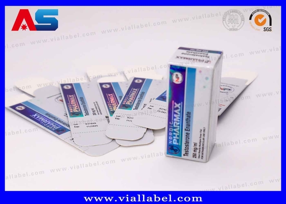 Holographic 10ml Vial Box with Recyclable PET Insert – Sustainable Pharma & Cosmetic Packaging | 12 Years OEM/ODM Expertise