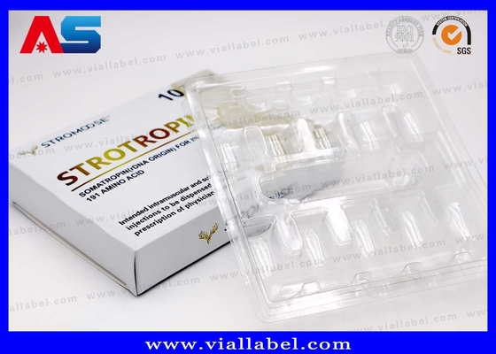 Custom Luxury 10ml Vial Box with Gold Foil Branding – Premium Display for Pharmacy Injection Oils Package & Free Design China Provider