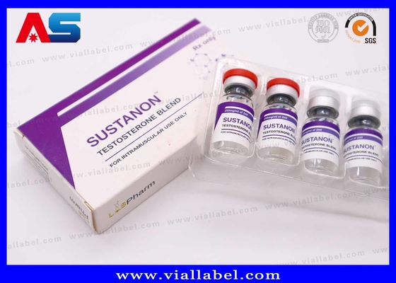 LabPharma Pharmaceutical Printed 10ml Paper Box And Bottle Label With Vial Kit