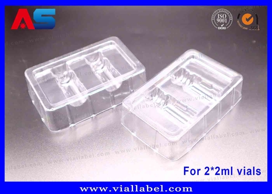 Tirzepatide Package Blisters , Plastic Trays To Hold 2 Vials Of 2ml , 50um Thickness Eco friendly Material