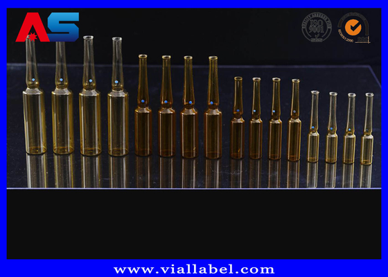 Buy 1ml Clear Amber Pharmaceutical Ampoules , Bulk 1ml Ampoule Wholesale