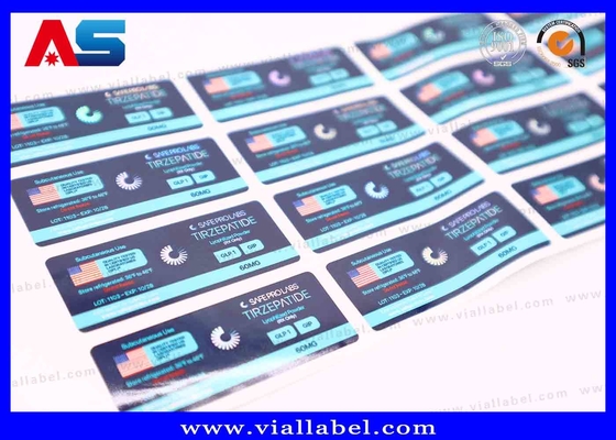Strong Adhesive and Waterproof Small Bottle Labels for Permanent Labeling