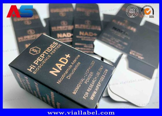 NAD+ Paper Box Customized Printing for 5ml Bottle Box Pharmaceutical Packaging Solution