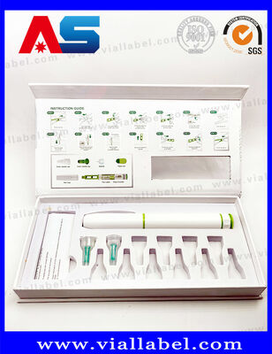 Custom Semaglutide Injection Pen Boxes With White Eva Insides, HIgh Quality Printing Laser Holographic Pen Box