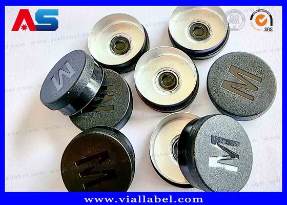 Custom Printed 20mm Flip Top Vial Caps | OEM Pharmaceutical Vial Seals Manufacturer | Tamper-Evident Injection Bottle Caps
