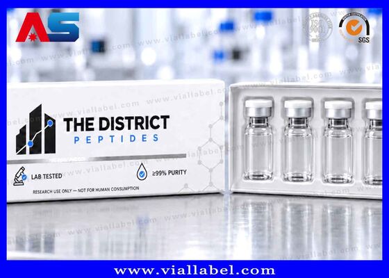 Custom Printed Peptide Vial Packaging — Rigid or Folding, US & EU Market-Ready