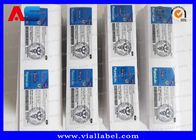 Pharma Lab Peel Off 10ml Vial Labels Metallic Printing For Bodybuilding Peptide Injection Vials