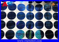 Holographic Sticker Printing , Custom Holographic Stickers For Chemical Box