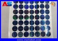 PET Custom Holographic Stickers 3d Holographic Stickers Anti - Counterfeiting