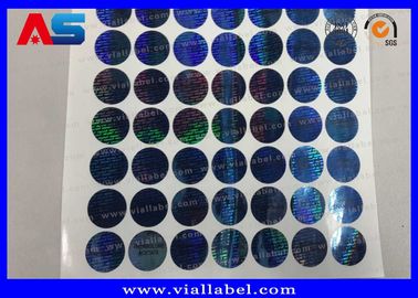 PET Custom Holographic Stickers 3d Holographic Stickers Anti - Counterfeiting void sticker