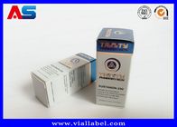High Quality Bodybuilding Small Boxes For Vials Blue Box Pharmaceutical Packaging Anabolic Peptide 10ml vial boxes