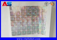 Matrix Laser Custom Holographic Stickers Vinyl Hologram Void For Vial Storage Box
