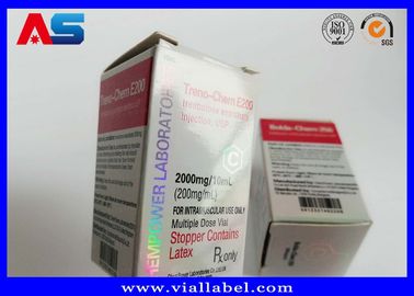250g Peptide Powder 10ml Vial Boxes Custom Printing Waterproof pharmaceutical packaging boxes