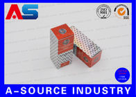 Foldable Small 3d Hologram Vial Box For Oil Vials Bottles Pharmacy Packing With Custom Brand Design