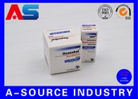 Custom Small Cardboard  Custom Printed Boxes Testosterone Enanthate , 10ml Printing Injectable vial box