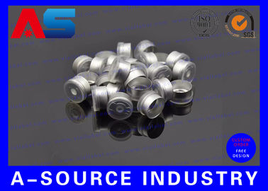 flip off vial caps 10mL Chemistry Pharmaceutical Vials 20mm Blue Flip Top Caps ISO 9001 Approval