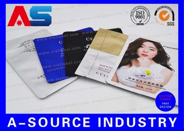 aluminium foil ziplock bag Heat Seal Custom Printed Resealable Aluminum Foil Packaging Bags SGS ISO 9001
