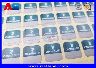 Custom Scratch Off Security Code Stickers For Pharmacy Square 2Cm Anti Fake Purpose void sticker