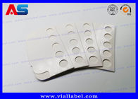 Varnishing Decorative Pill Box Divider Paper Insert For 5ml Amps / 2ml Vials paper packaging box