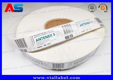 Paper Custom Injectable Bottle Label For Animal Phosphorus Butafosfan Vials 10ml / 50ml custom bottle labels