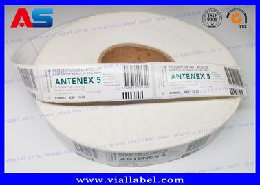 Paper Custom Injectable Bottle Label For Animal Phosphorus Butafosfan Vials 10ml / 50ml custom bottle labels