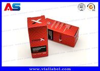 Matt Lamination Small Packaging Boxes 10ml Vials Injectable Peptide 325g Paper