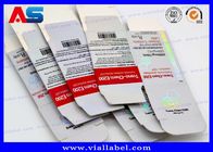 Oil Vial Box 20 Ml Vial Packaging Boxes / Medicine Paper Box Labels Of Diamond Pharmceutical