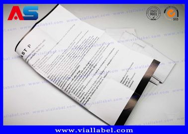 Boldenon Medication Product Insert Printing Empty Sterile Vials 10ml pharmaceutical peptide packaging boxes labels