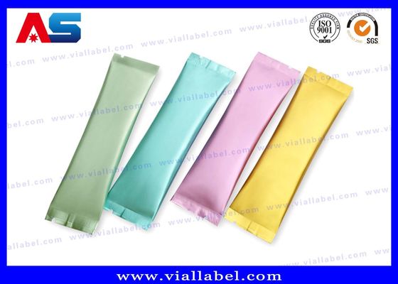 8*12cm Mylar Foil Mini Pouches For Pharmaceutical Capsule ziplock aluminum foil bag