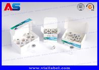 Pharmaceutical Cartons Hcg Paper Boxes And Inserts For 1ml Ampoule 2ml Vial white packing box