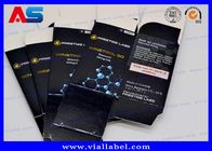 Pharmaceutical Vial Box Packaging For Bodybuilding Peptide tablet bottle labels
