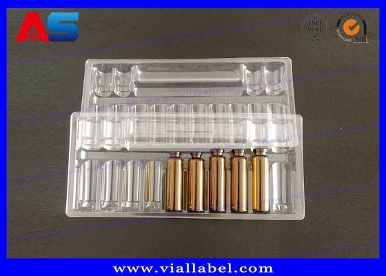 Soma tropin Hcg 2ml 3ml 10ml Glass Vials Plastic Blister Packaging for peptide vials