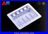 White PET 5 2ml Ampoules Blister Tray Packaging