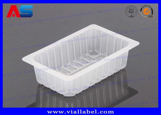 White PET 5 2ml Ampoules Blister Tray Packaging pharma blister packaging