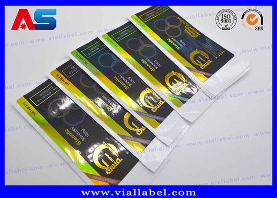 Spartan Lab 10ml Vial Labels Hologram Laser Roll Labels Stickers Glossy Finish self adhesive labels