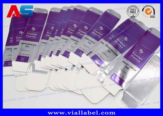 Professional Prniting Of 10ml Vile Labels And Cartons Hologram Laser Printing labels for glass vials