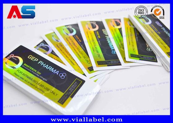 Prescription 10ml Vial Labels Bodybuilding Mix , Adhesive Sticker Labels For 10ml Bottles