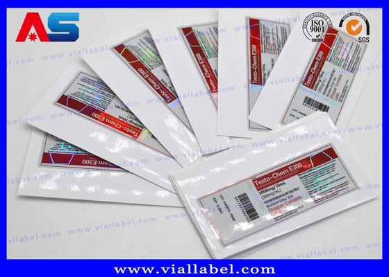 Waterproof Vinyl Label Sticker For 15ml Glass Vials