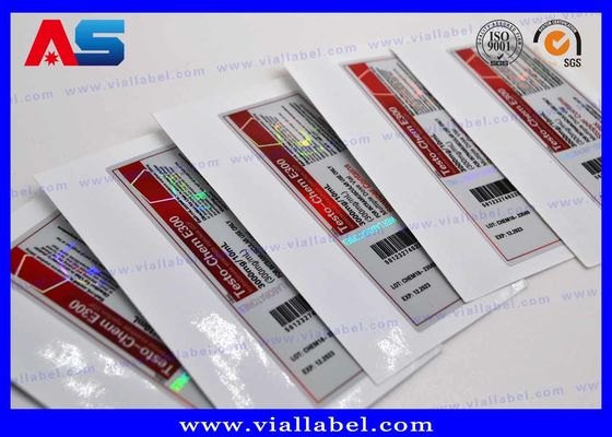 Holographic Panton Color 10ml Peptide Bottle Labels And Boxes 10ml grass vial labels