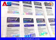 15ml Peptide Bottle Labels Glossy Waterproof Pharmaceutical Glass Vial Labels Hologram Medication Label Stickers